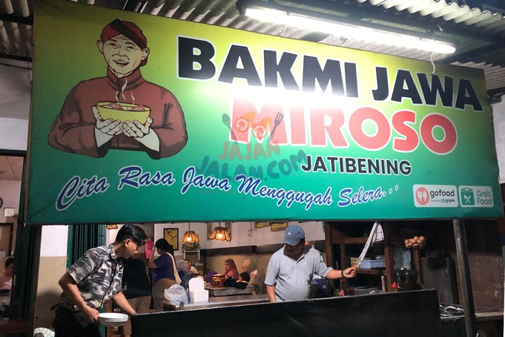 Porses memasak Miroso Bakmi Jawa terdekat di Jatibening