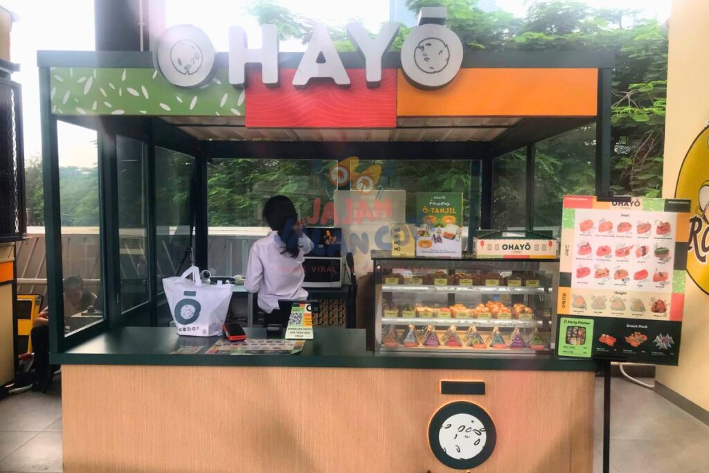 Outlet inari sushi Ohayo Ricebar
